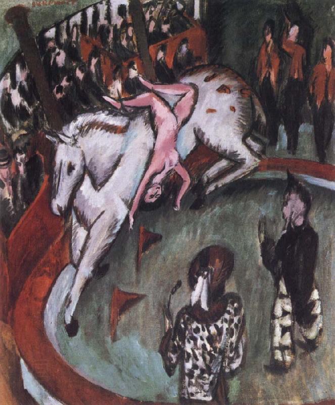 Ernst Ludwig Kirchner German,Circur Rider China oil painting art